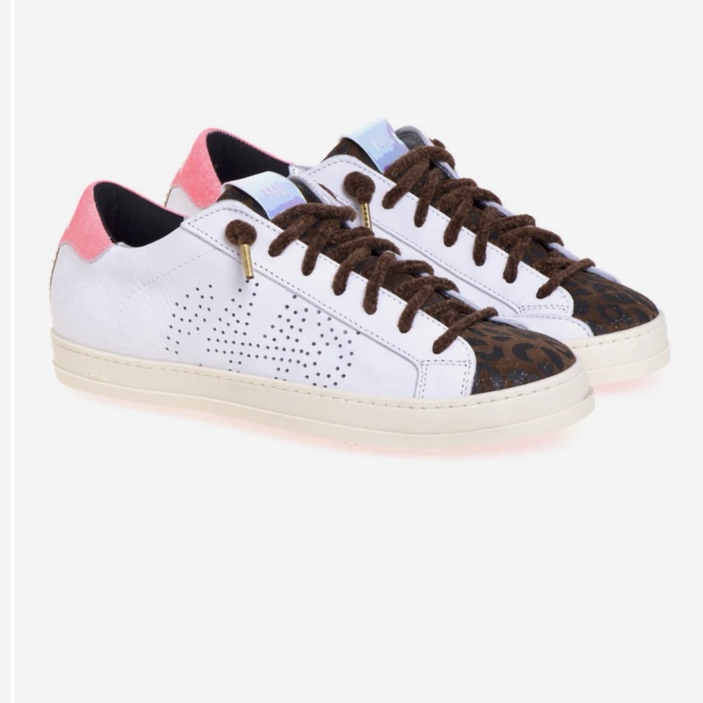 P448 Women’s John Leopard Sneaker (size 40)